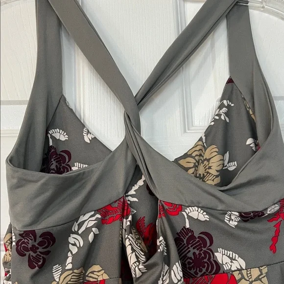 Patagonia Gray Floral Mini Dress - Picture 5 of 6